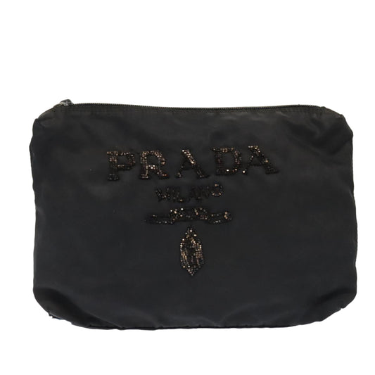 Luxury Prada Pouch Nylon 3Set Black Navy  bs17241