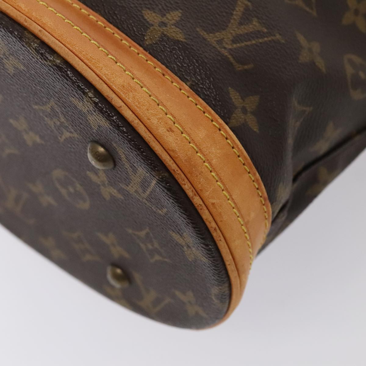 LOUIS VUITTON Monogram Bucket PM Shoulder Bag M42238 LV bs17397