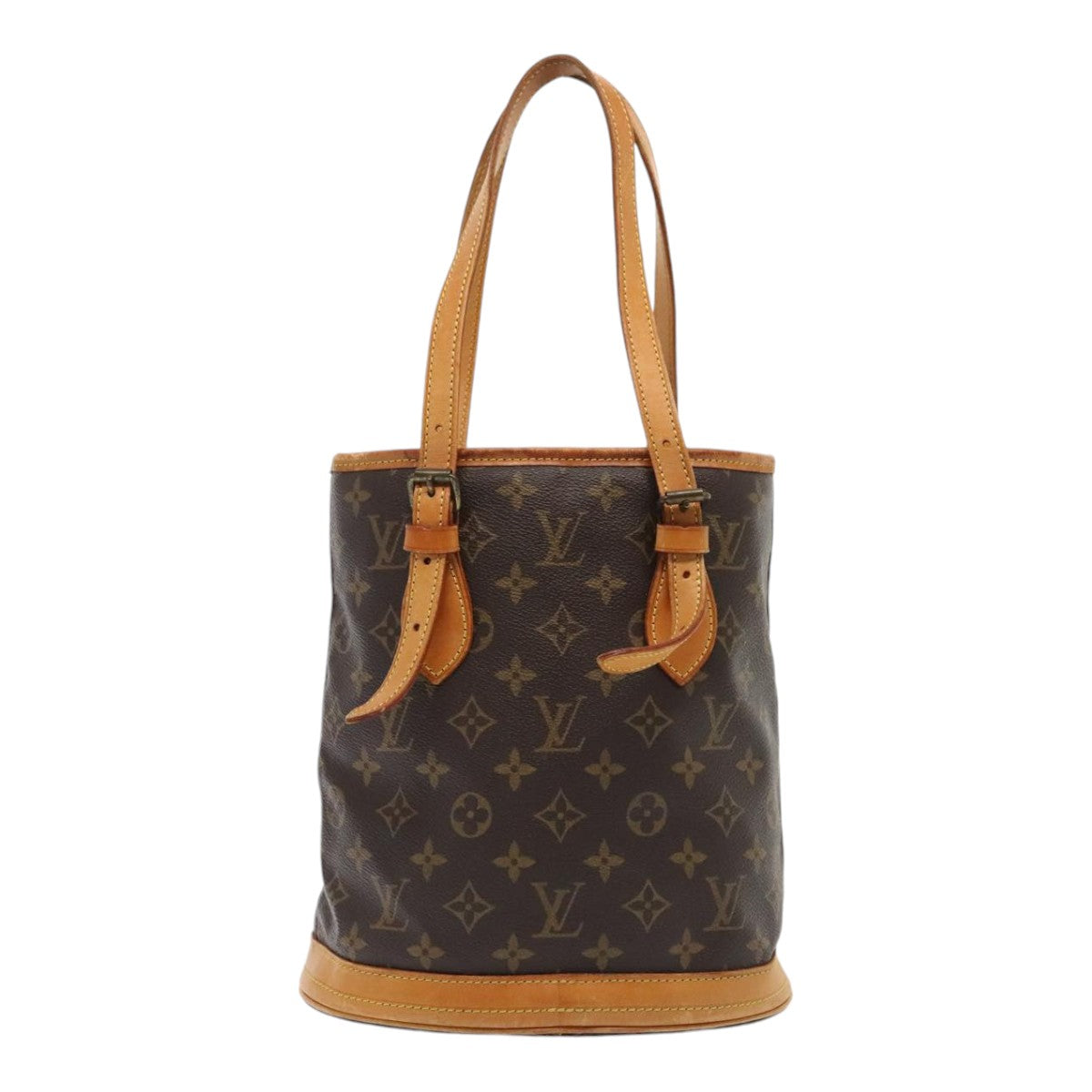LOUIS VUITTON Monogram Bucket PM Shoulder Bag M42238 LV bs17397