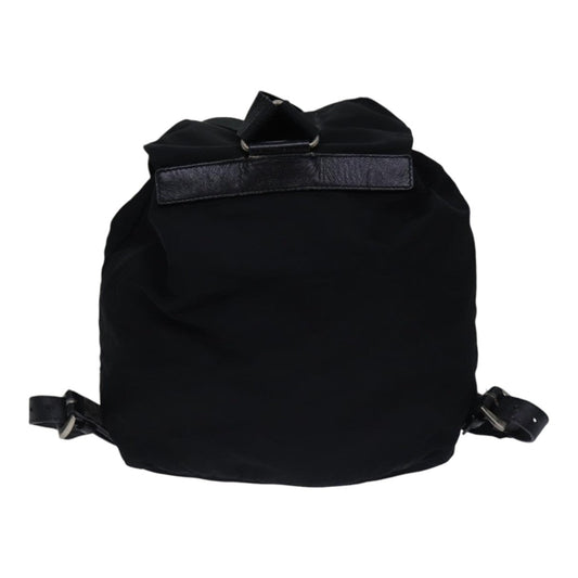 Luxury Prada Backpack Nylon Black Silver  bs17598