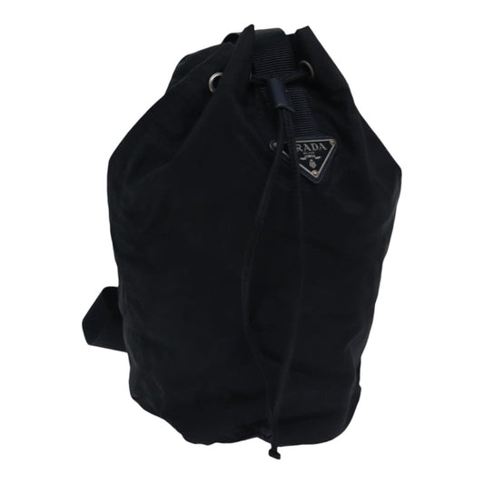 Luxury Prada Shoulder Bag Nylon Black Silver  bs17600