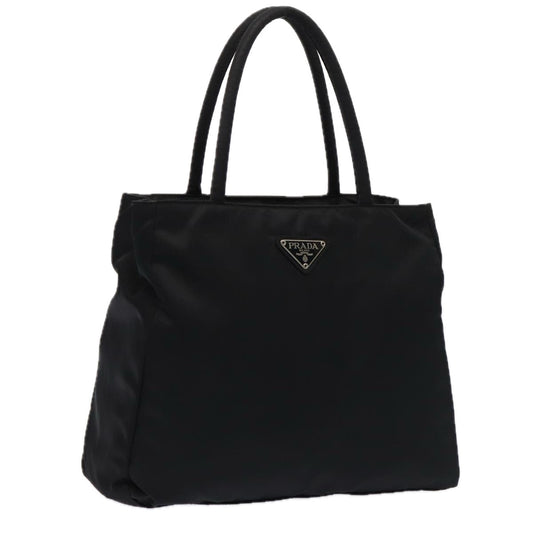 Luxury Prada Hand Bag Nylon Black Silver  bs17603