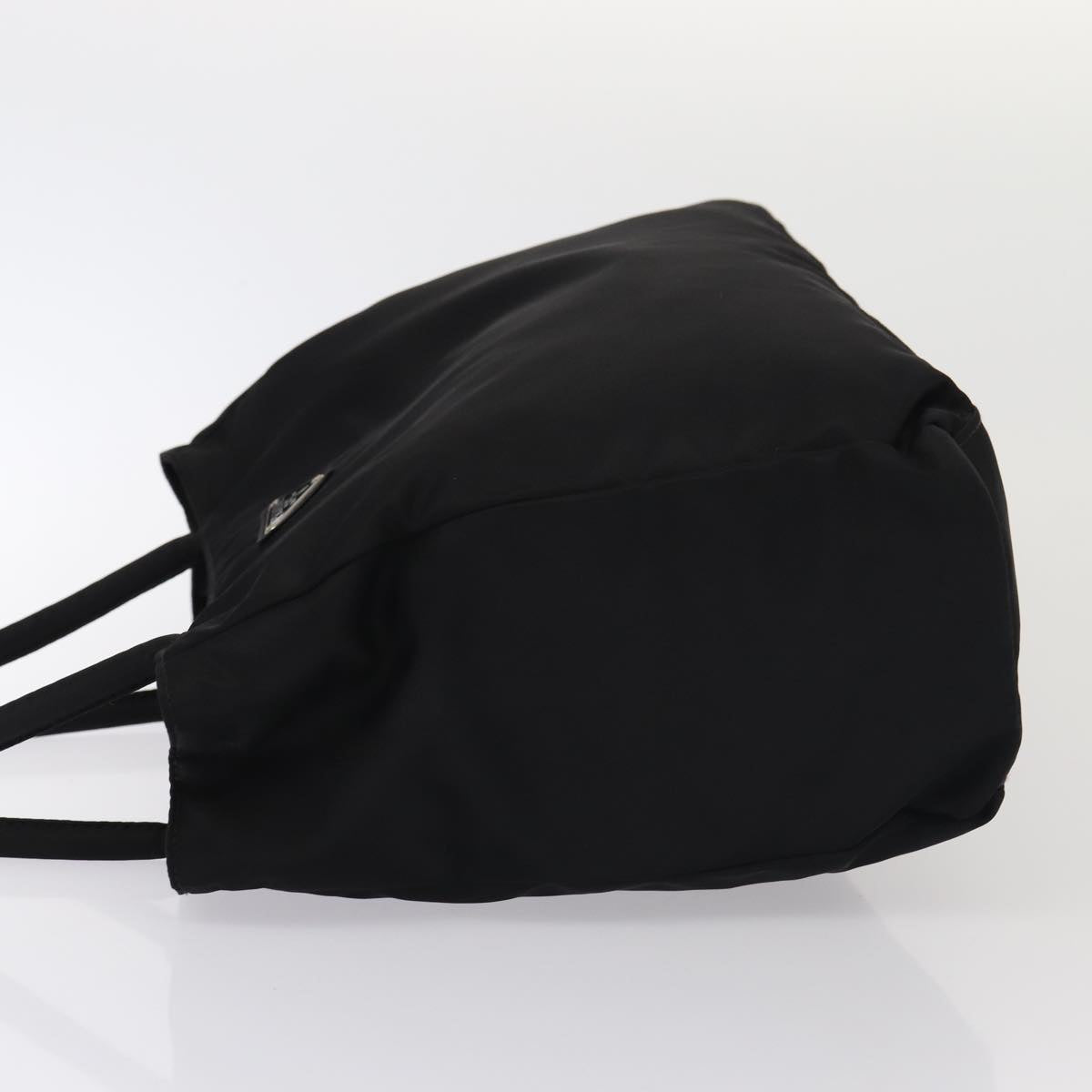 Luxury Prada Hand Bag Nylon Black Silver  bs17603
