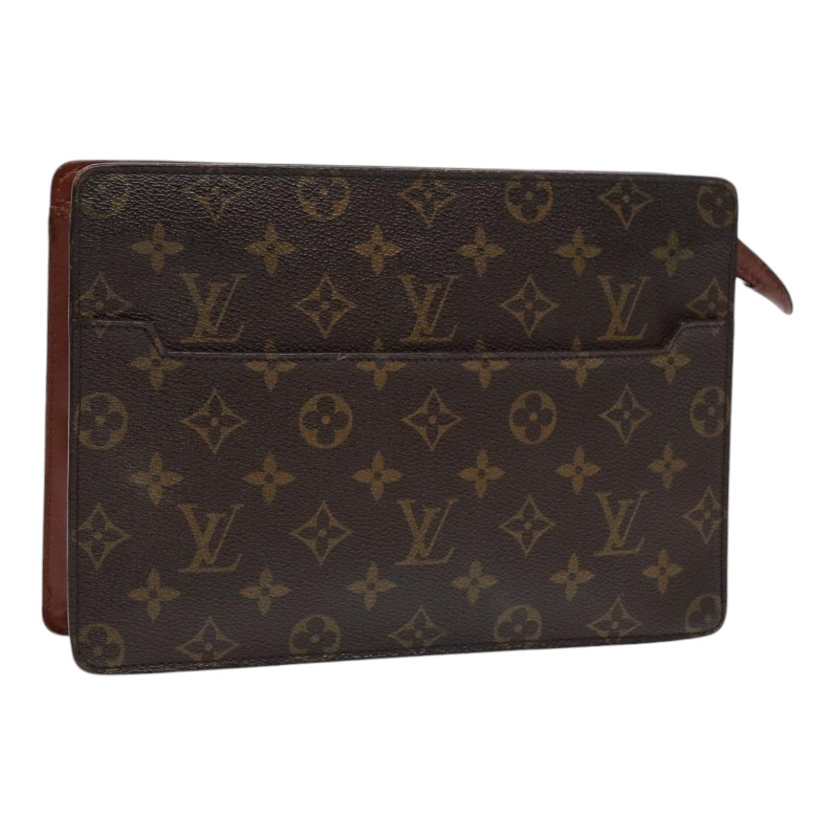 LOUIS VUITTON Monogram Pochette Homme Clutch Bag M51795 LV bs17617