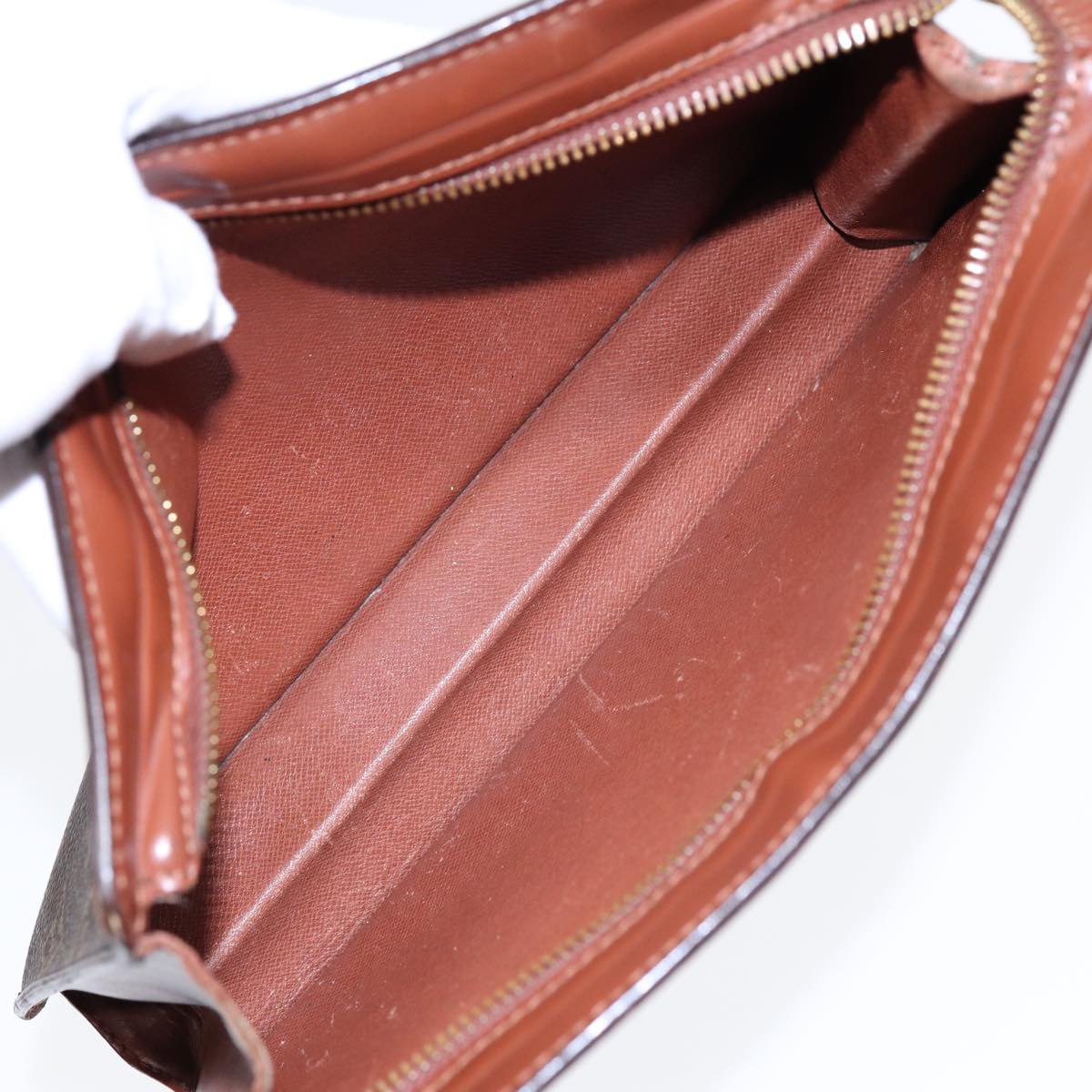 LOUIS VUITTON Monogram Pochette Homme Clutch Bag M51795 LV bs17617