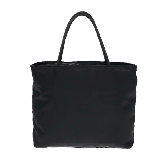 Luxury Prada Hand Bag Nylon Black Silver  bs17647
