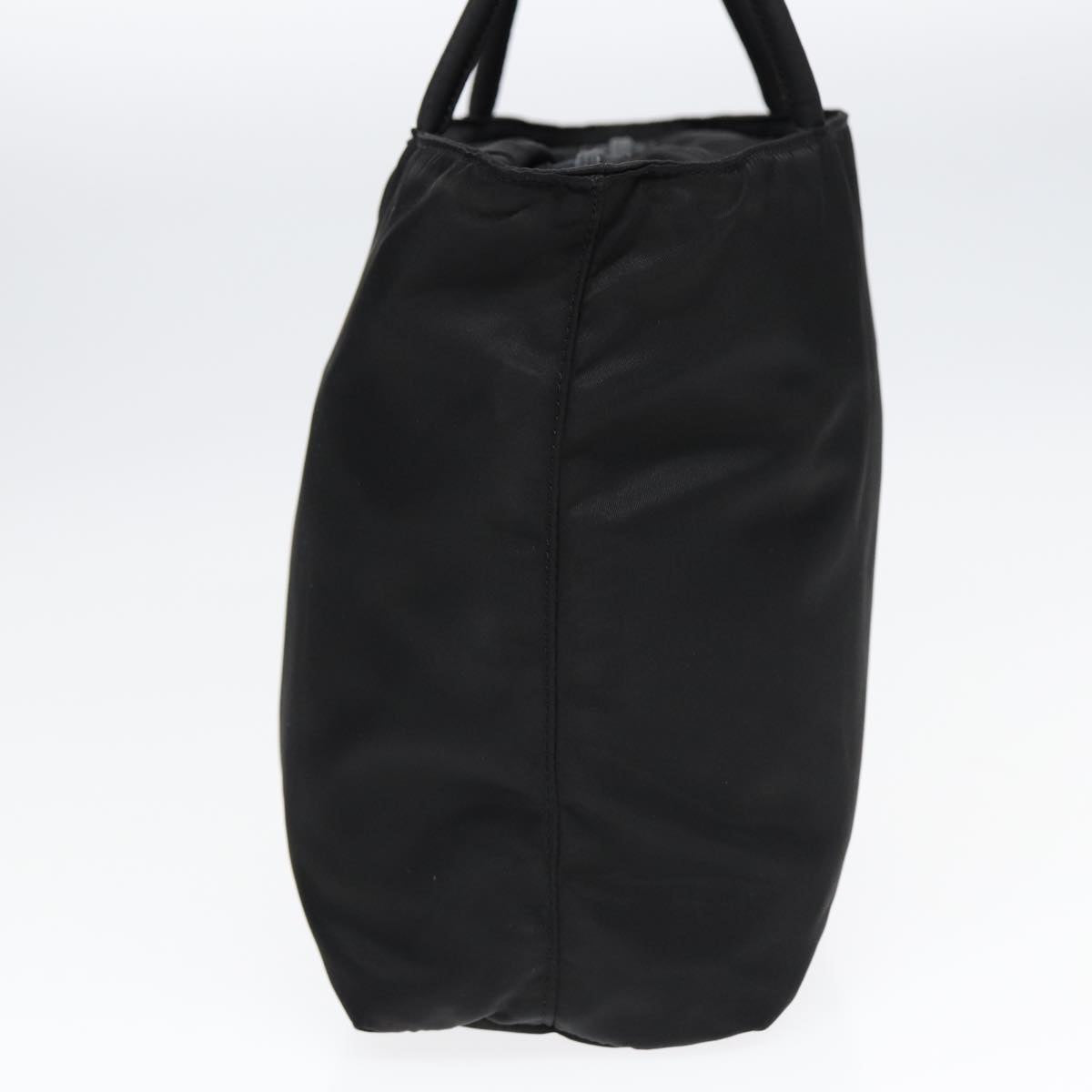 Luxury Prada Hand Bag Nylon Black Silver  bs17647