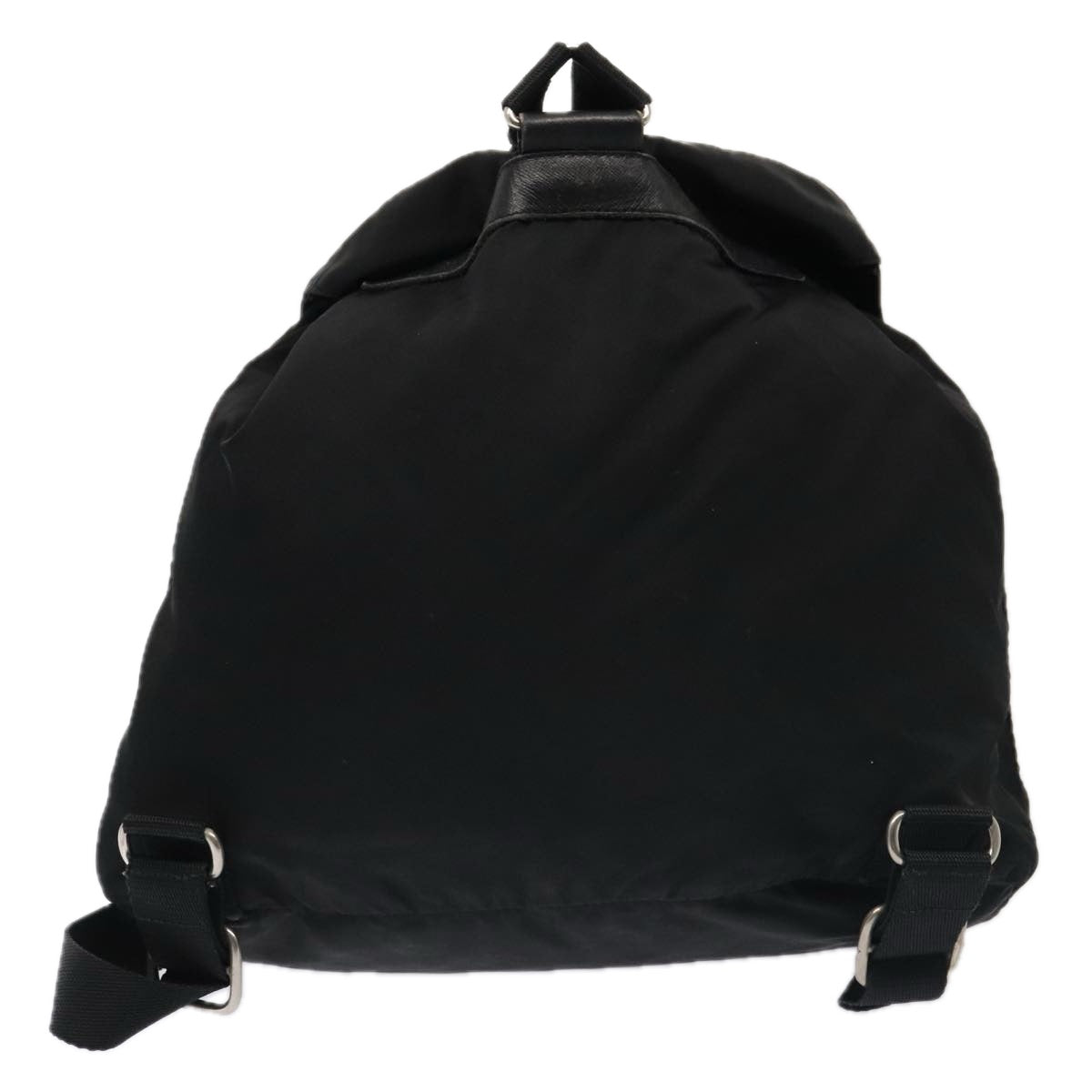 Luxury Prada Backpack Nylon Black Silver  bs17650