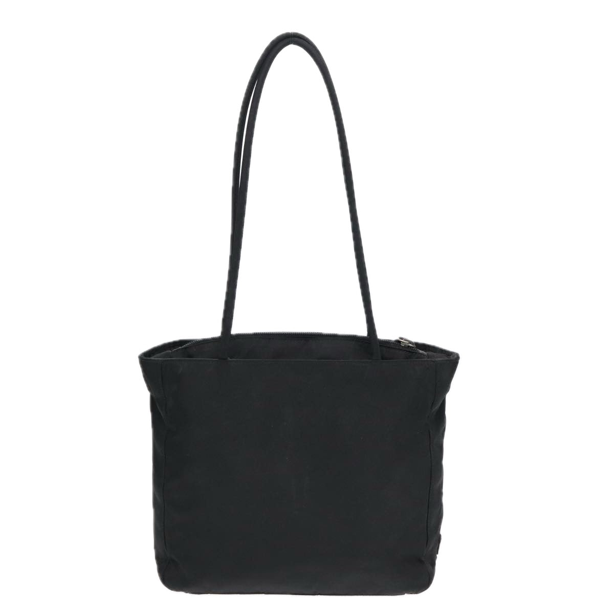Luxury Prada Tote Bag Nylon Silver Black  bs17775