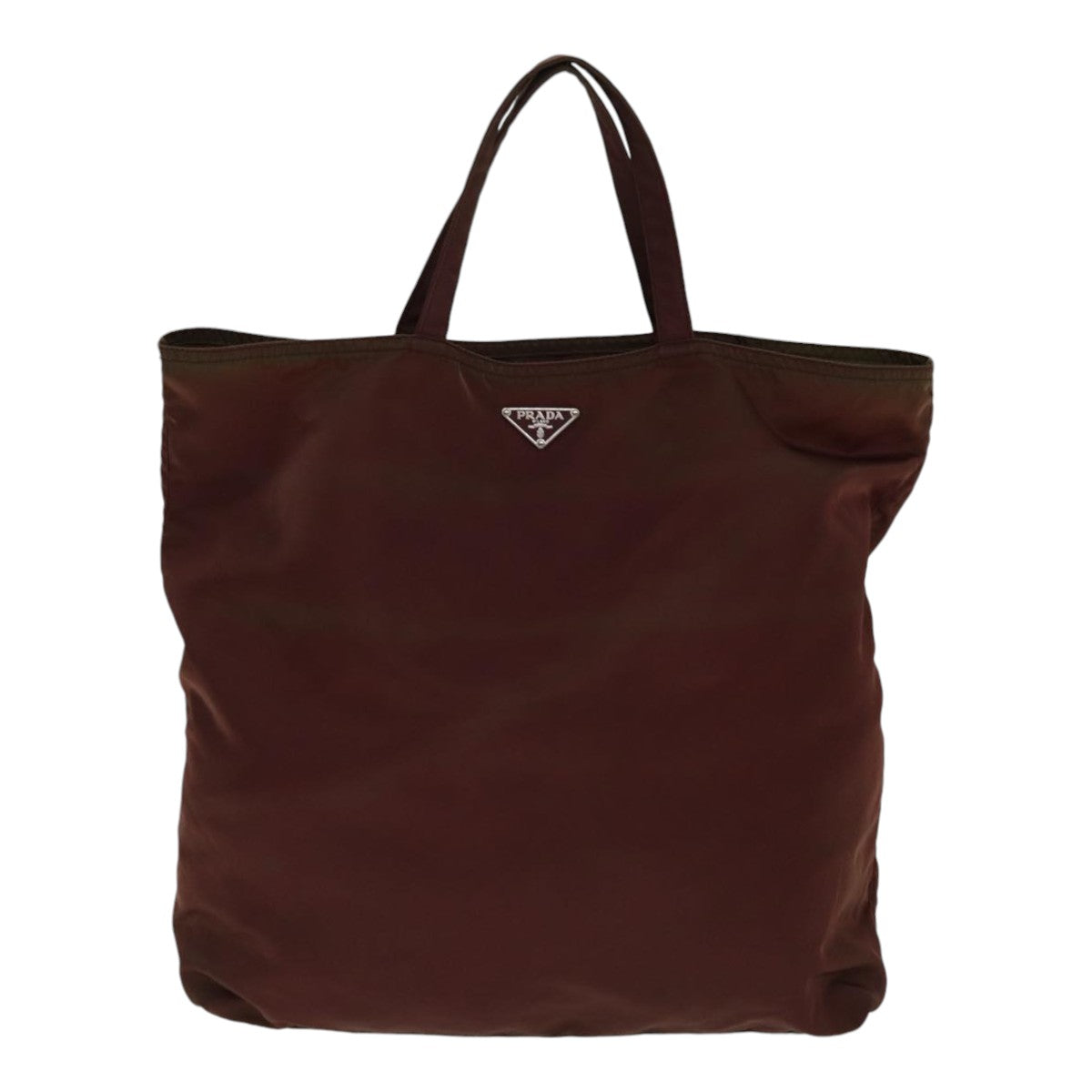 Luxury Prada robot Hand Bag Nylon Brown  bs17789