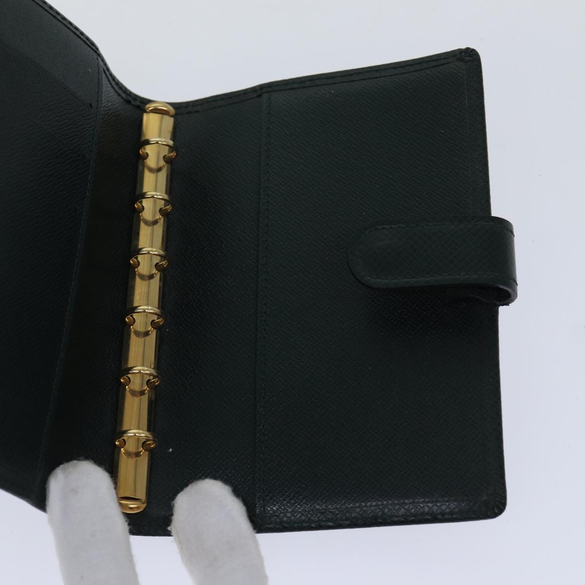 LOUIS VUITTON Taiga Agenda PM Day Planner Cover Epicea R20424 LV bs17801