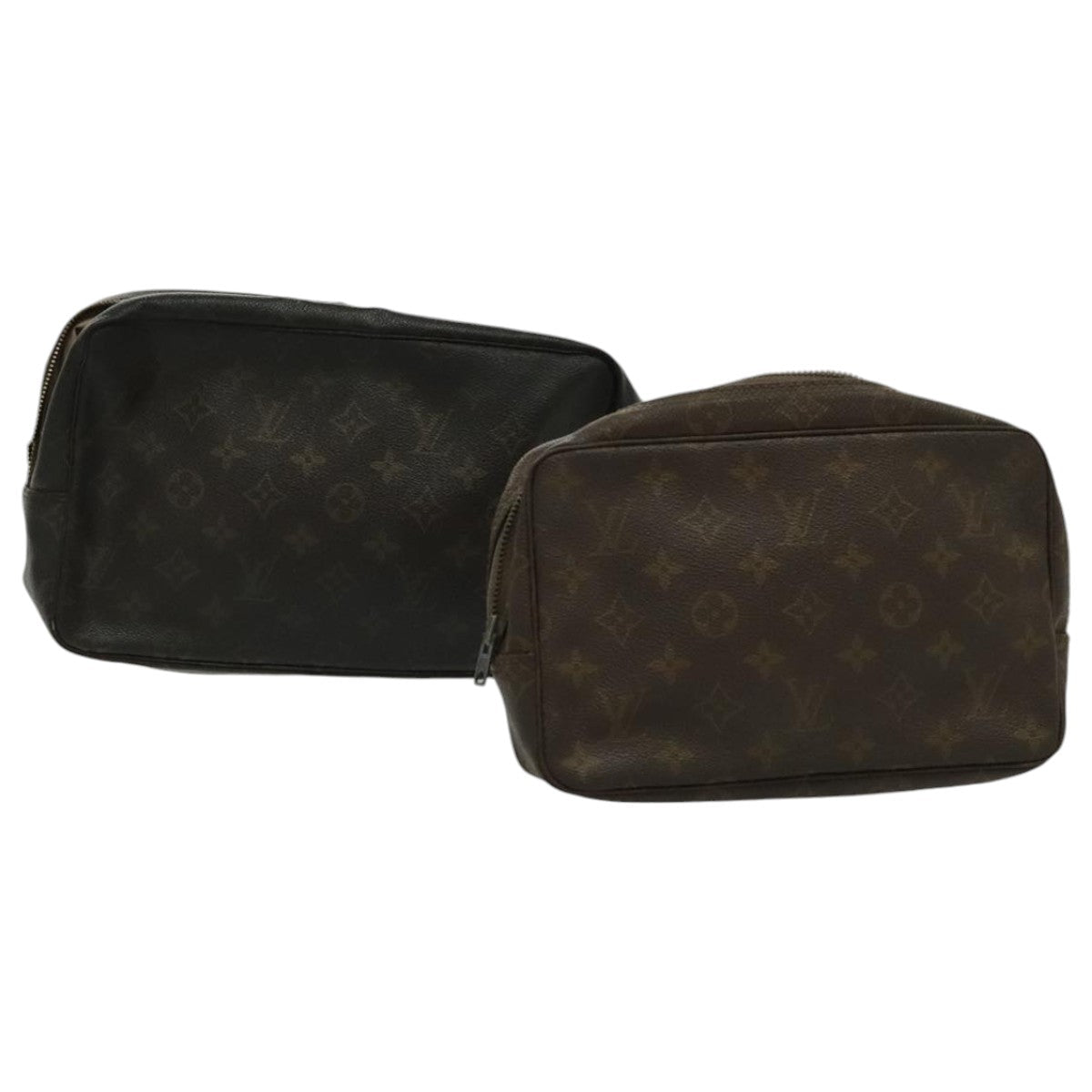 LOUIS VUITTON Monogram Trousse Toilette Clutch Bag 2Set LV bs17805