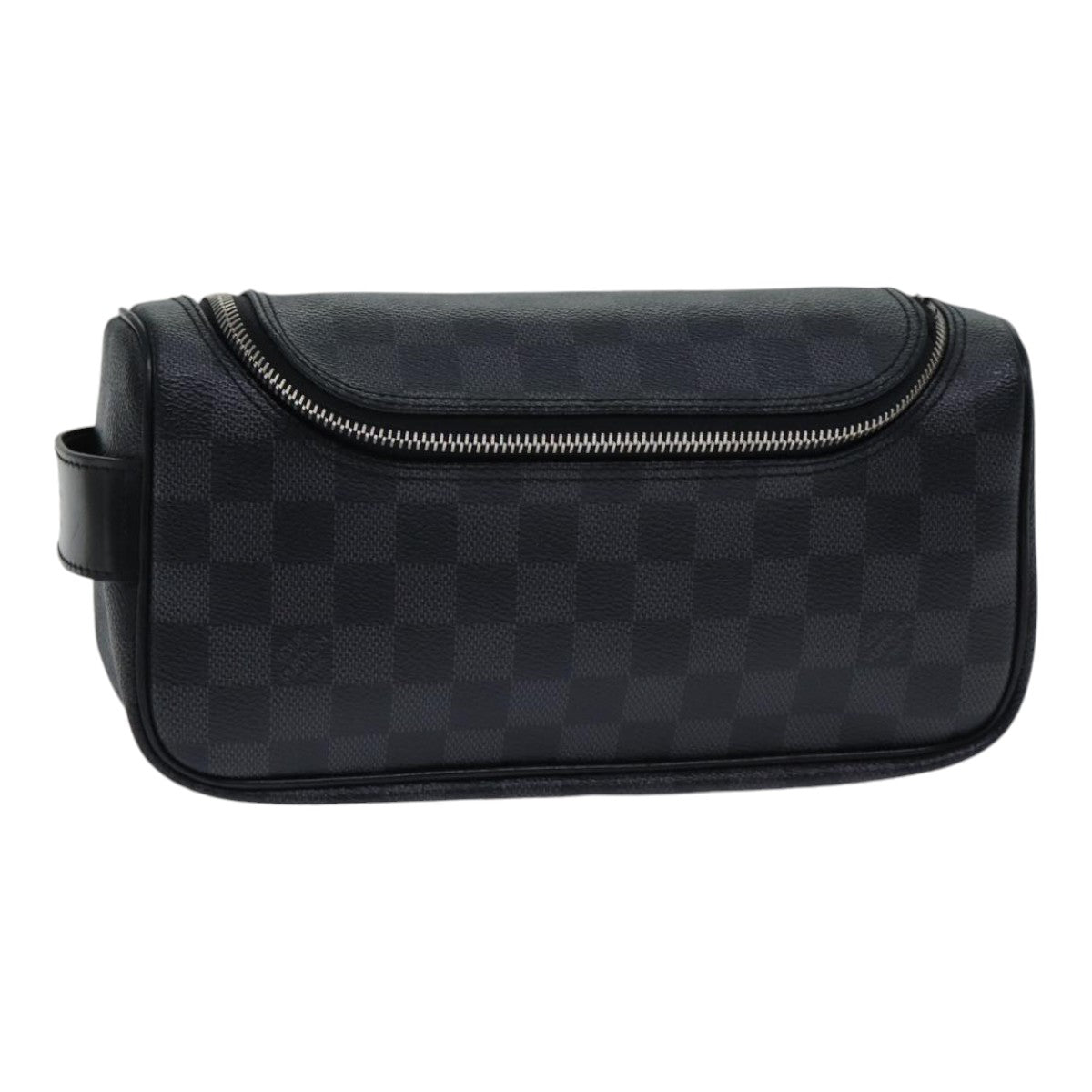 LOUIS VUITTON Damier Graphite Toilet Pouch Clutch Bag N47625 LV bs17818
