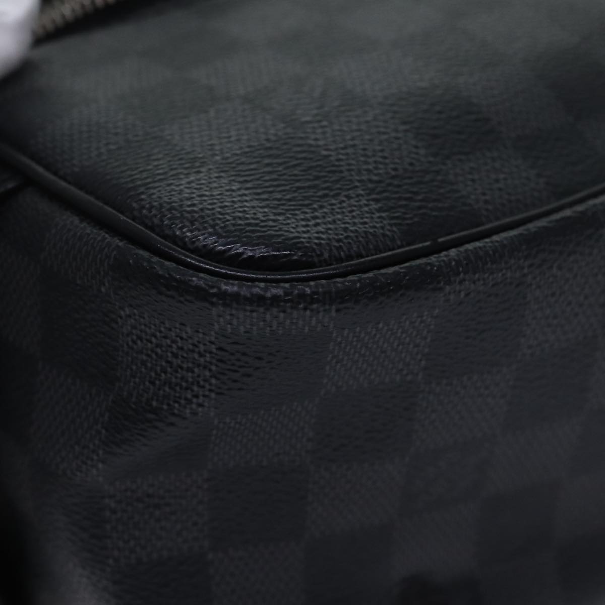 LOUIS VUITTON Damier Graphite Toilet Pouch Clutch Bag N47625 LV bs17818