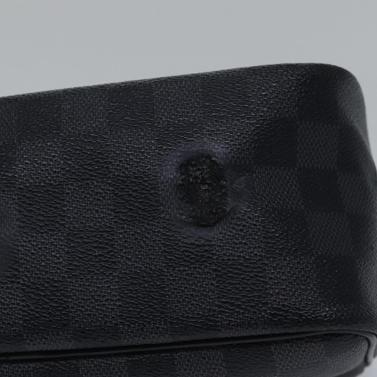 LOUIS VUITTON Damier Graphite Toilet Pouch Clutch Bag N47625 LV bs17818