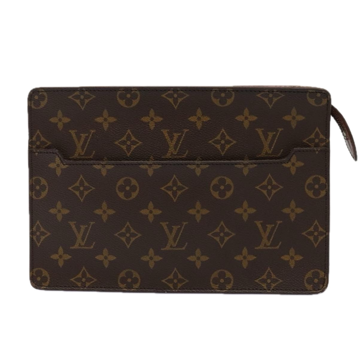 LOUIS VUITTON Monogram Pochette Homme Clutch Bag M51795 LV bs17860