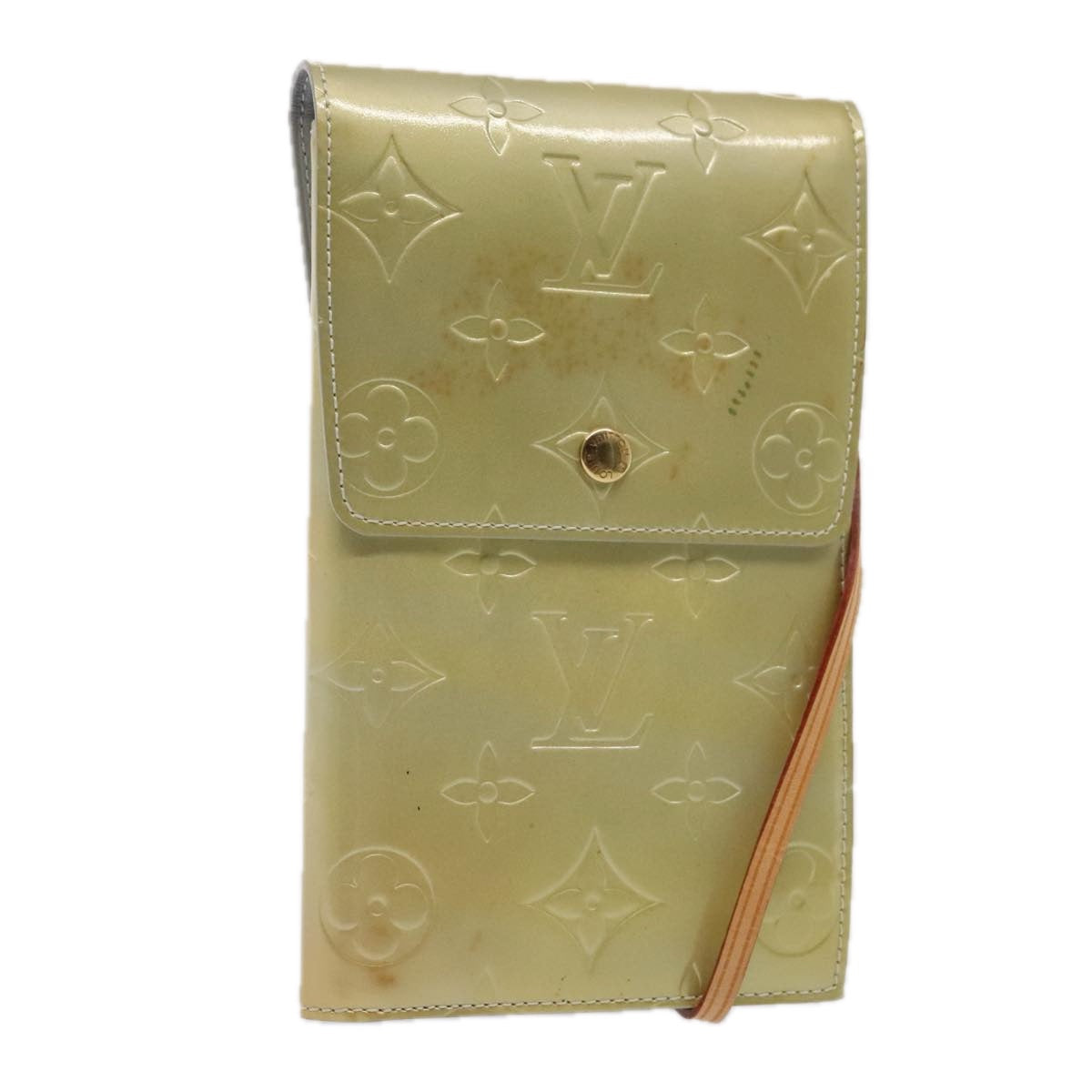LOUIS VUITTON Monogram Vernis Walker Gris M91031 LV bs17864