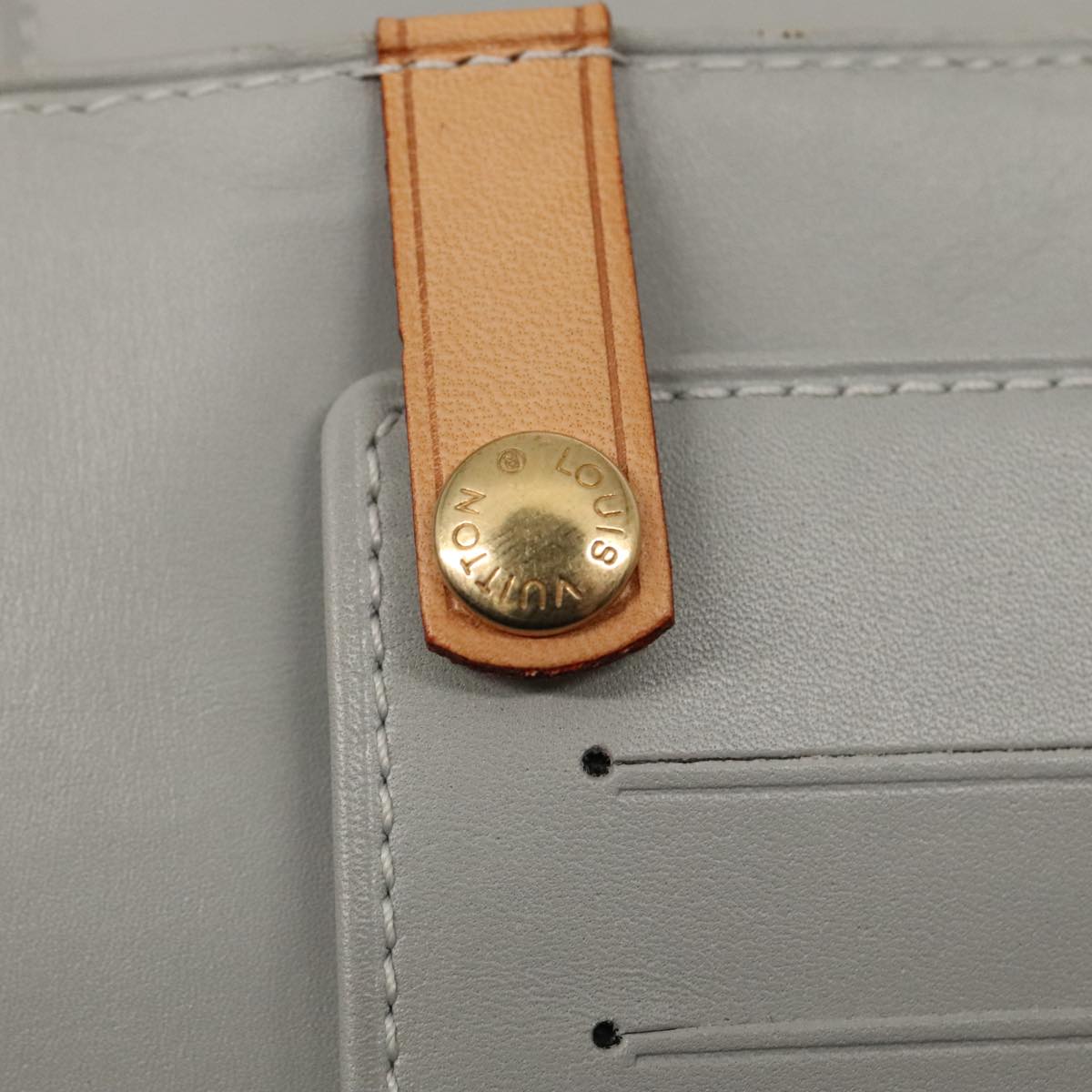 LOUIS VUITTON Monogram Vernis Walker Gris M91031 LV bs17864