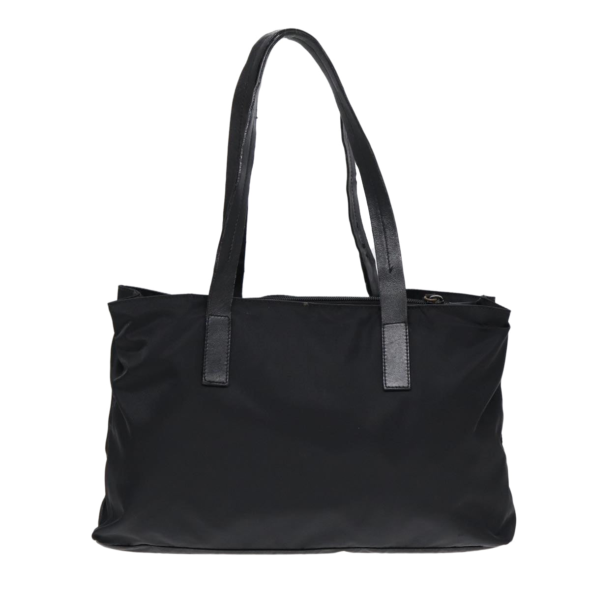 Luxury Prada Tote Bag Nylon Silver Black  bs17867