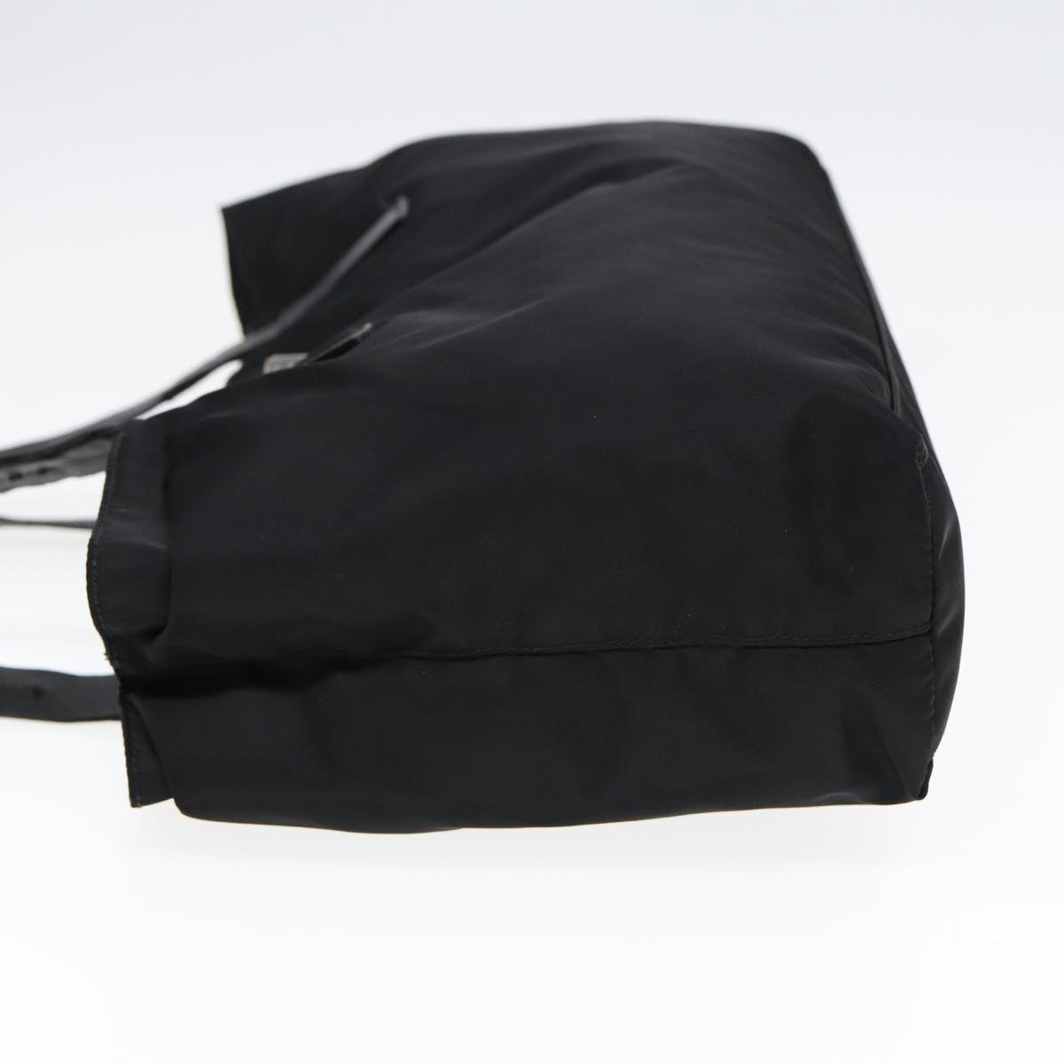 Luxury Prada Tote Bag Nylon Silver Black  bs17867