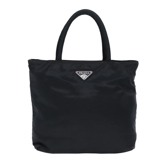 Luxury Prada Hand Bag Nylon Navy Silver  bs17870
