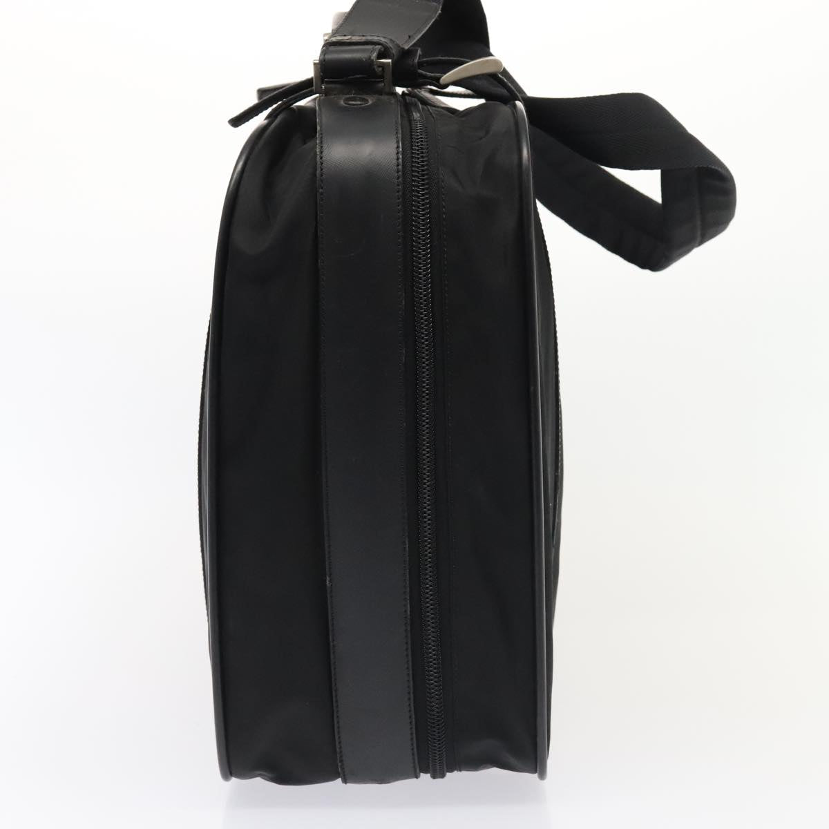 Luxury Prada Hand Bag Nylon 2way Black Silver  bs17871