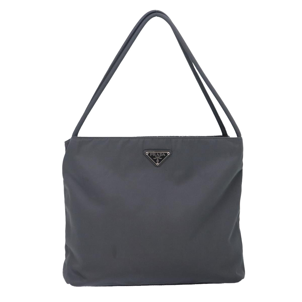 Luxury Prada Tote Bag Nylon Gray Silver  bs17910