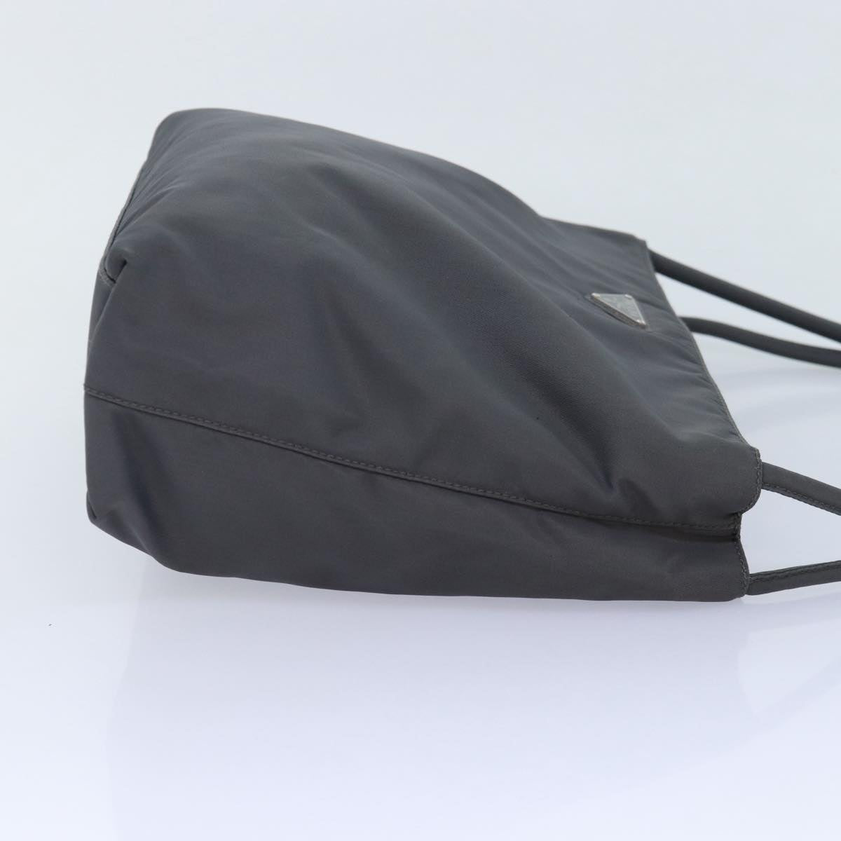 Luxury Prada Tote Bag Nylon Gray Silver  bs17910