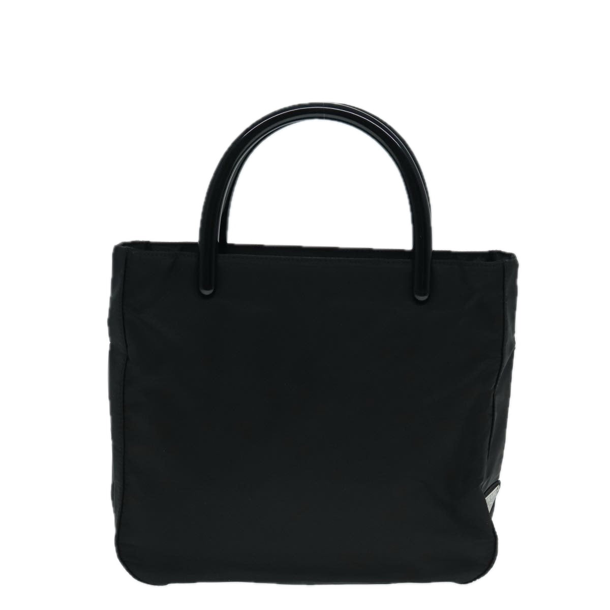 Luxury Prada Hand Bag Nylon Black Silver  bs17912