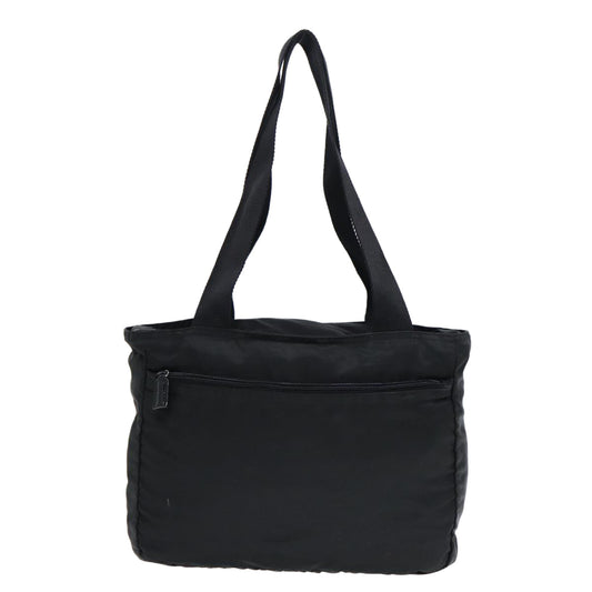 Luxury Prada Tote Bag Nylon Black Silver  bs17948