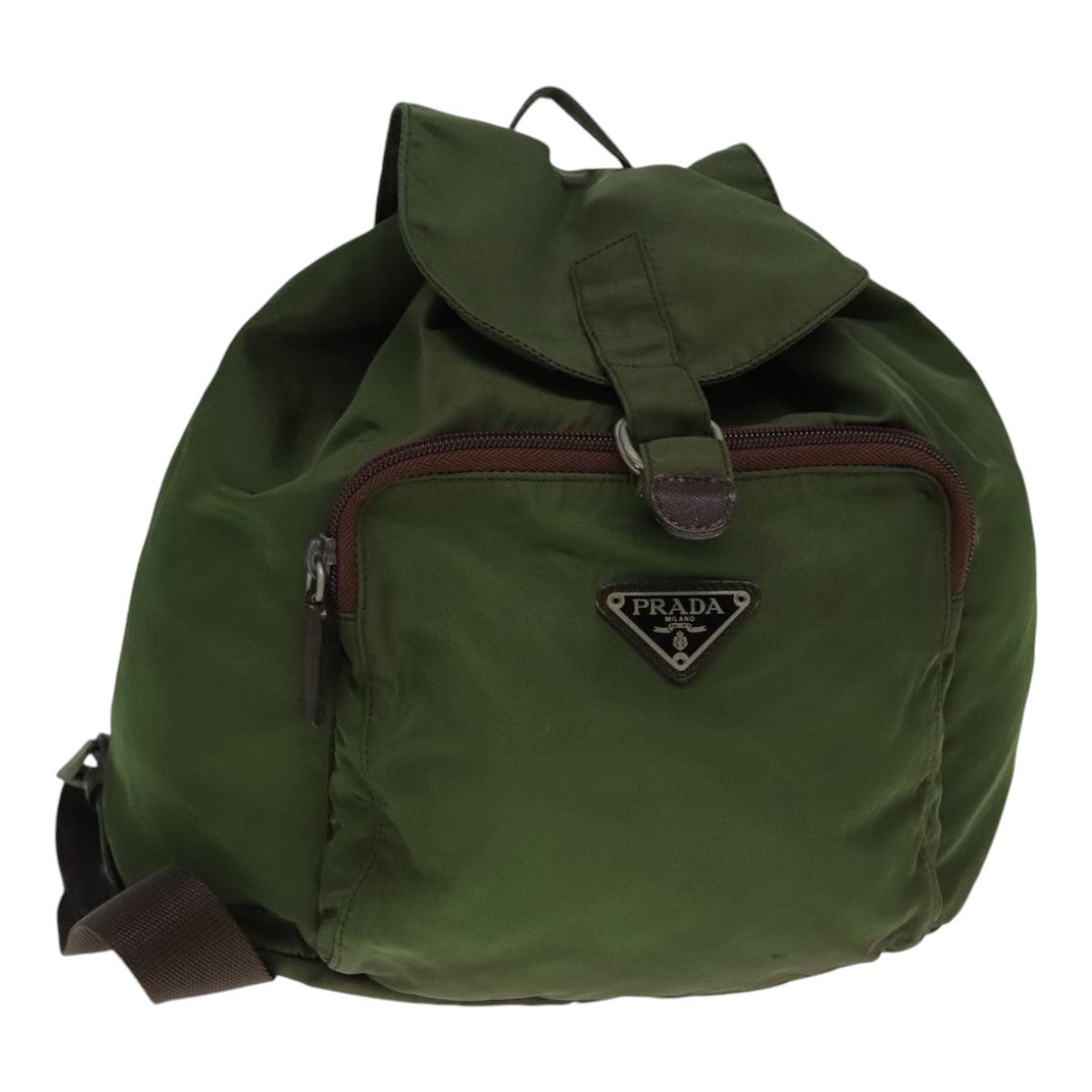 Luxury Prada Backpack Nylon Green  bs18089