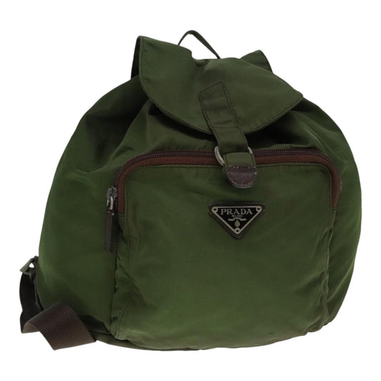 Luxury Prada Backpack Nylon Green  bs18089