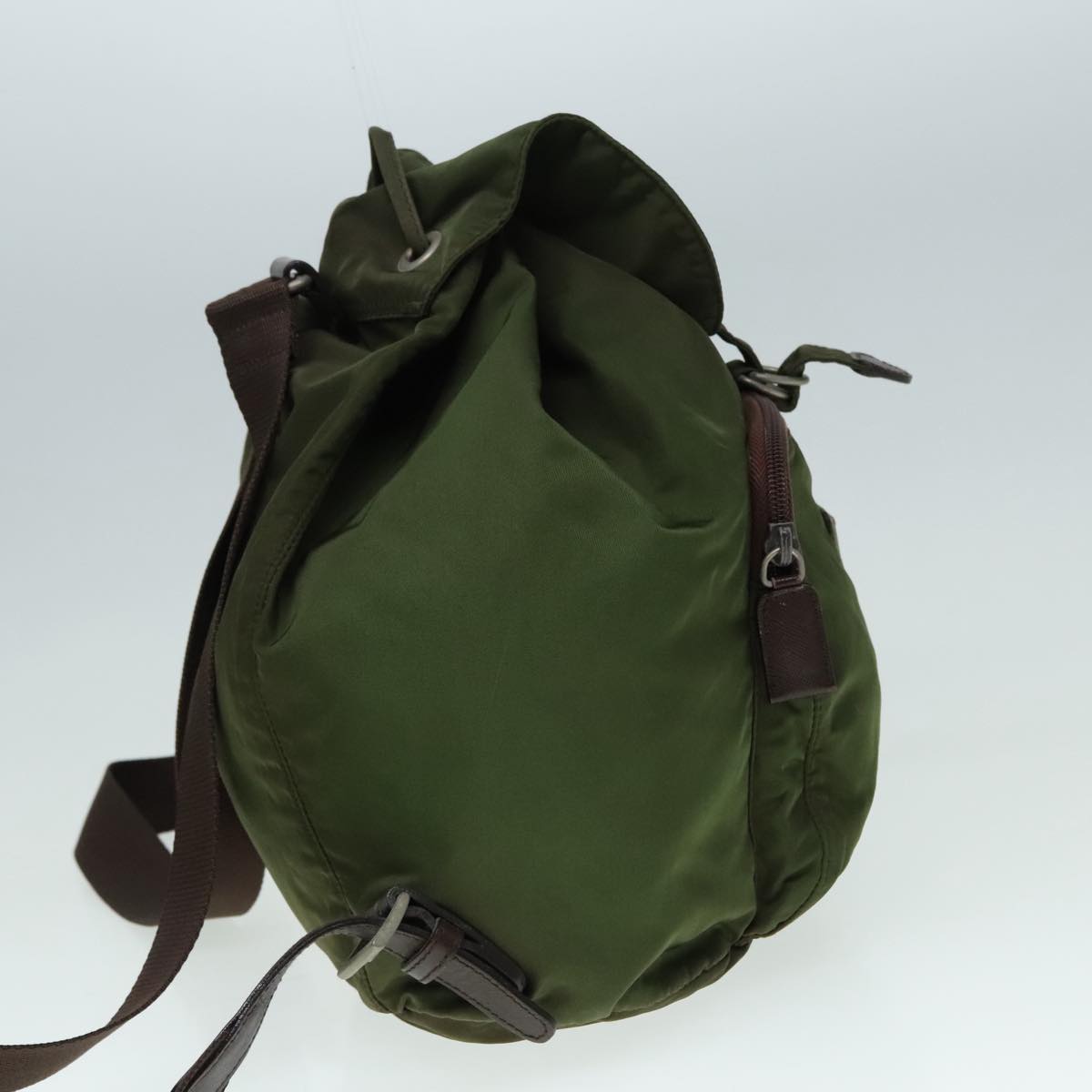Luxury Prada Backpack Nylon Green  bs18089