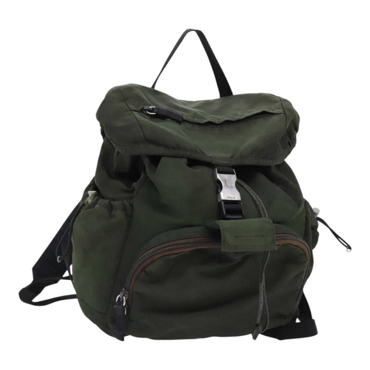 Luxury Prada Backpack Nylon Green  bs18109