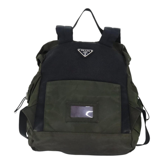 Luxury Prada Backpack Nylon Green  bs18109