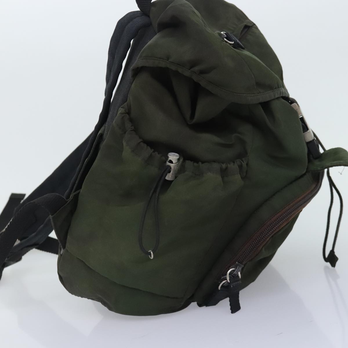 Luxury Prada Backpack Nylon Green  bs18109