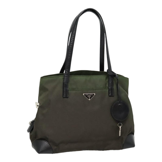 Luxury Prada Tote Bag Nylon Green  bs18120