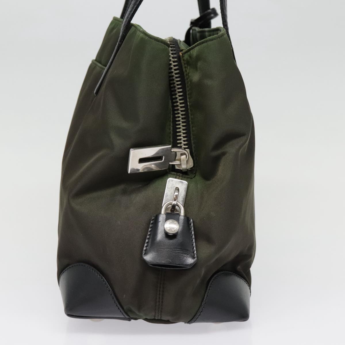 Luxury Prada Tote Bag Nylon Green  bs18120
