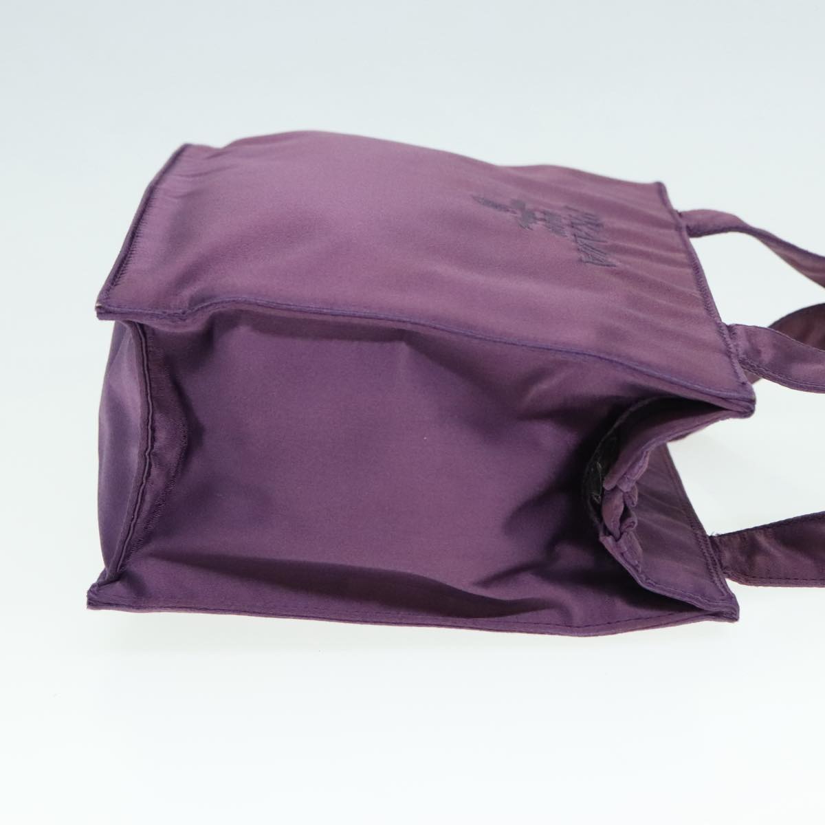 Luxury Prada Hand Bag Satin Purple  bs18138