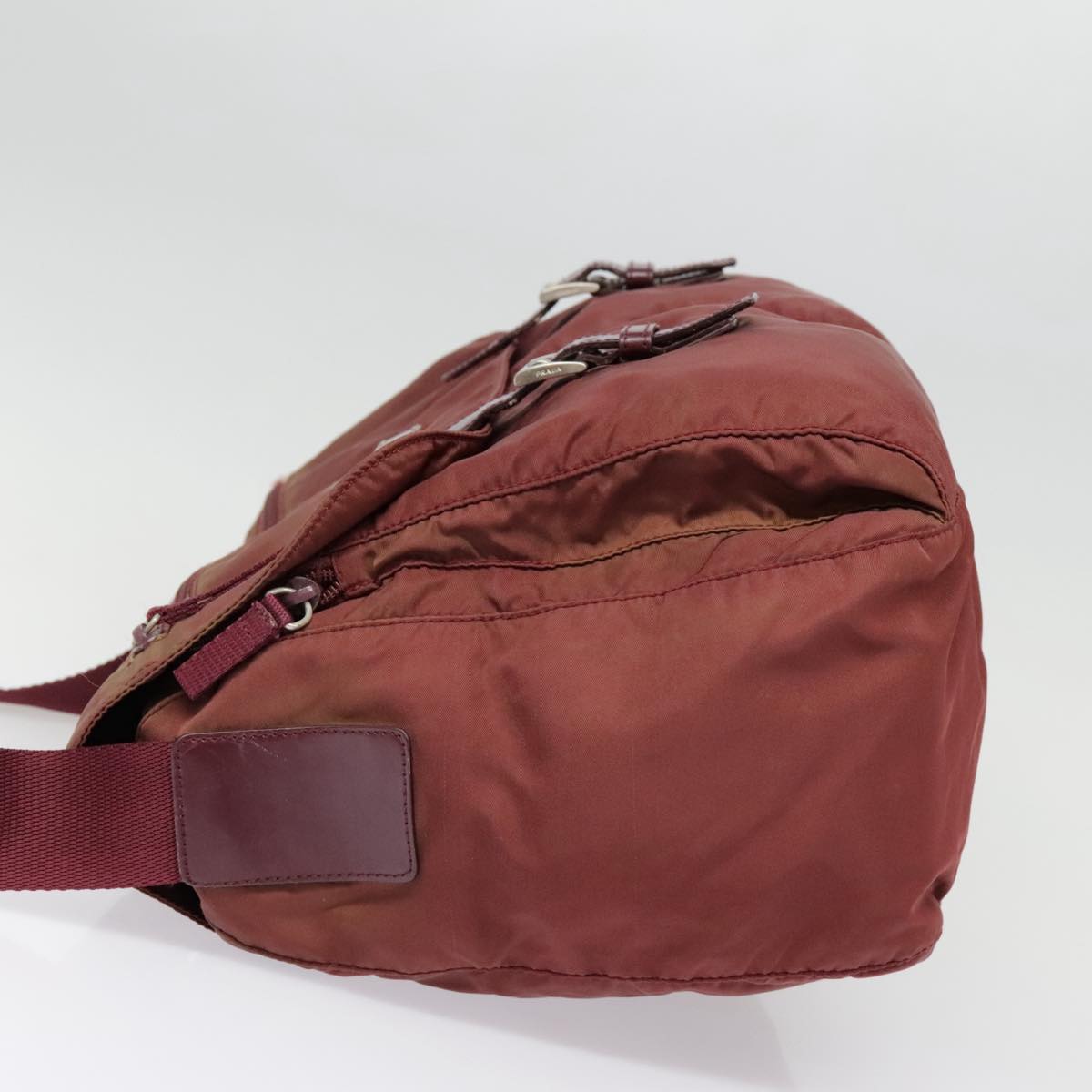 Luxury Prada Shoulder Bag Nylon Red  bs18145