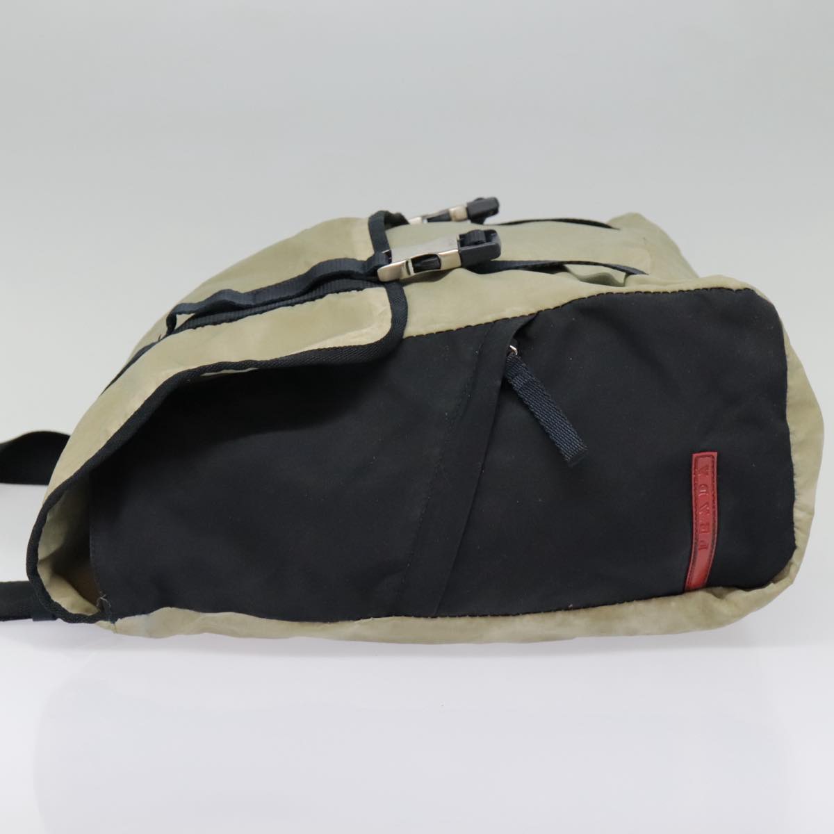 Luxury Prada Sports Shoulder Bag Nylon Beige  bs18199