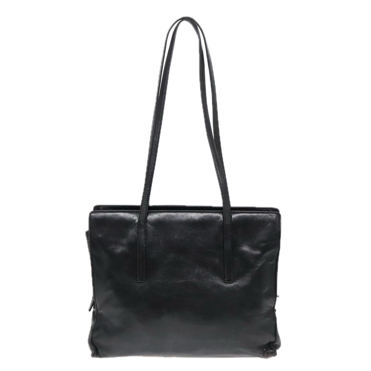 Luxury Prada Shoulder Bag Leather Black  bs18201
