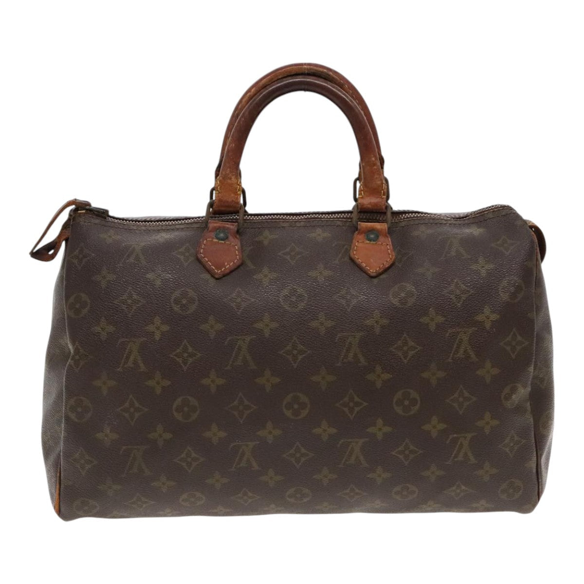 LOUIS VUITTON Monogram Speedy 35 Hand Bag Vintage M41524 LV bs18285