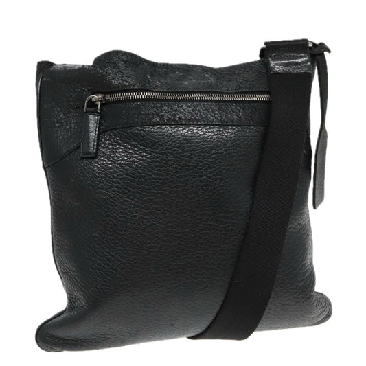 Luxury Prada Shoulder Bag Leather Black  bs18290