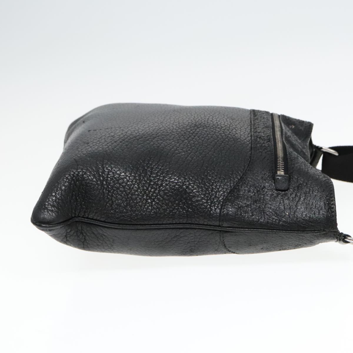 Luxury Prada Shoulder Bag Leather Black  bs18290