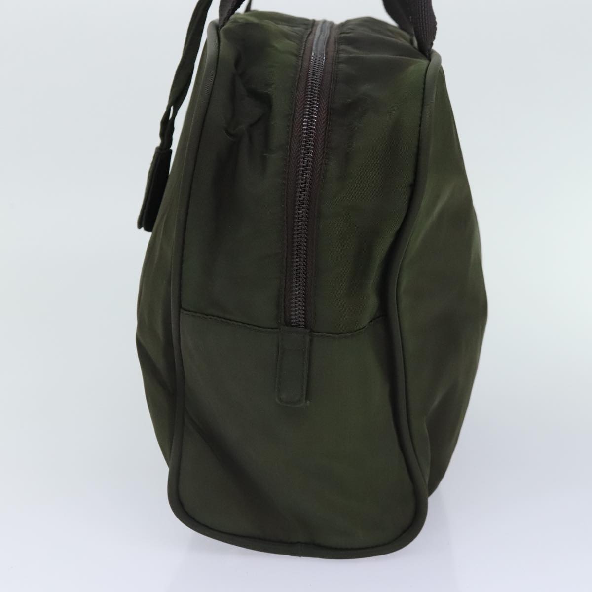 Luxury Prada Hand Bag Nylon Green Silver  bs18315