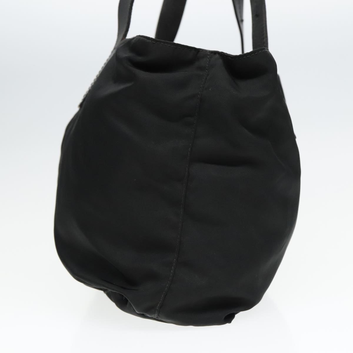 Luxury Prada Hand Bag Nylon Black Silver  bs18317