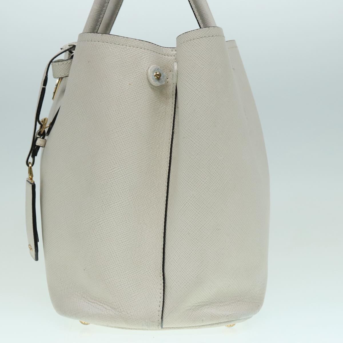 Luxury Prada Safiano leather Hand Bag White  bs18431