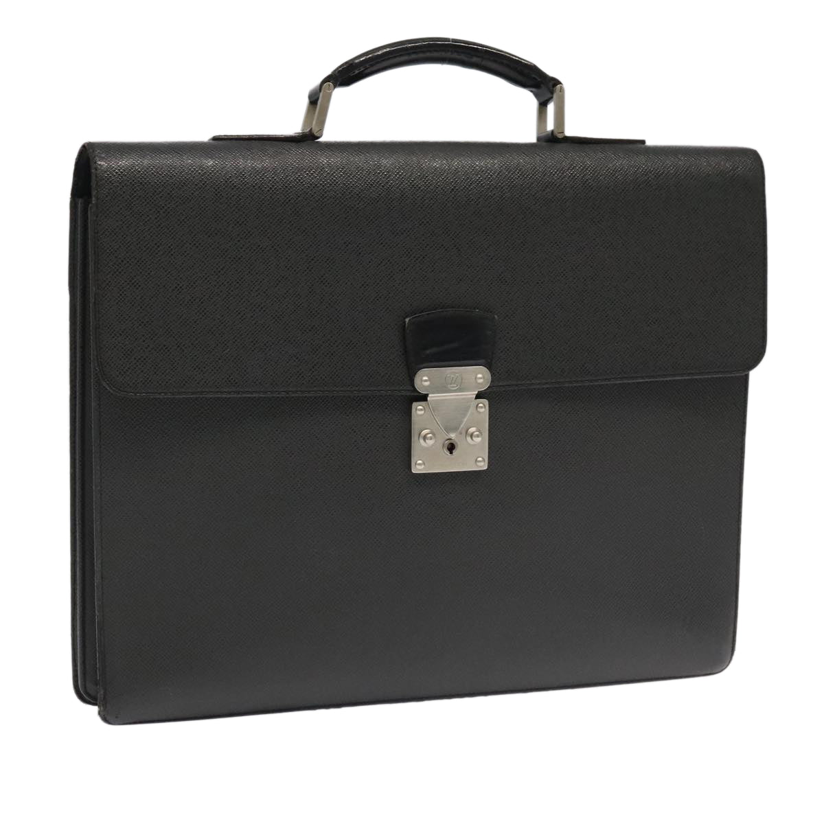 LOUIS VUITTON Taiga Serviette Moskova Business Bag Ardoise M30032 bs18685