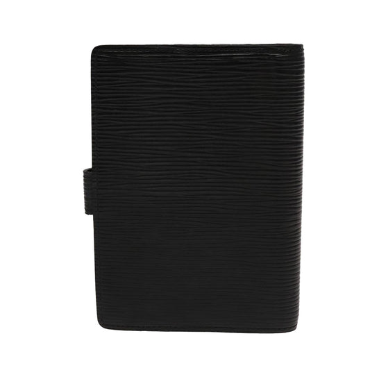 LOUIS VUITTON Epi Agenda PM Day Planner Cover Black R20052 LV bs18714